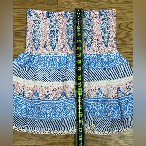 Bell by Alicia Bell Pink and Blue Mini Skirt Set - Picture 10 of 13